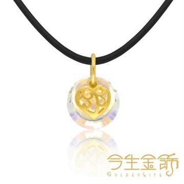 【今生金飾】摯愛小墜(時尚黃金墬子)