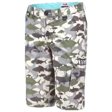 SAME 莎美 防潑水六分短褲  XXL  迷彩