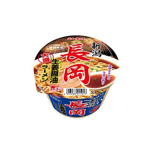 ニュータッチ 大盛 長岡生姜 醤油ラーメン 128g ×12個