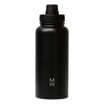 Mini磁力支架運動瓶1000ml-黑