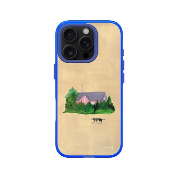 iPhone 16 Pro Clear 激光藍 - Soupy Tang 湯舒皮 - Pink House