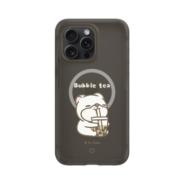 iPhone 15 Pro Max AirX 本質黑 - 嗨小強 Hi John - I Love Bubble tea