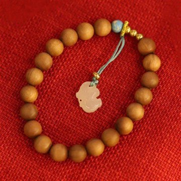 【巴黎精品】現貨+預購 天然檀木佛珠紫檀手珠手鍊沉香木手串雕刻手鐲轉運除穢淨化開運-吉象男女飾品a1ki60