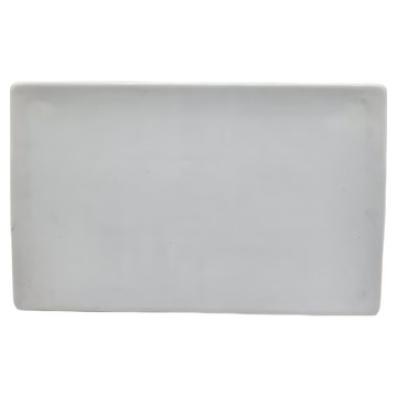 傑森 12平長皿 陶瓷材質 耐熱-30°C~100°C  白色  不適用  1個
