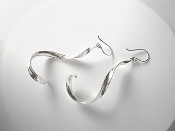 曲線系列   午夜精靈耳勾/耳環/可改耳夾