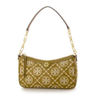 新品 トリーバーチ TORY BURCH ハンドバッグ トリーツイル ディープグリーン