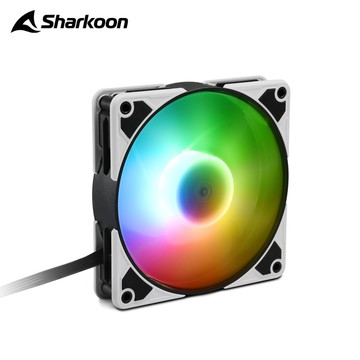 Sharkoon 旋剛 Silent Storm PWM RGB FAN 12cm ARGB 液態軸承 暴風扇