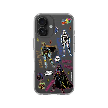iPhone 16 Clear 透明 - 迪士尼-星際大戰 Star Wars - 星際大戰 – 黑暗勢力貼紙