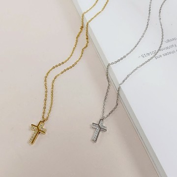 【Giumka】項鍊．十字架．閨蜜｜幸福祈願．無禮盒
