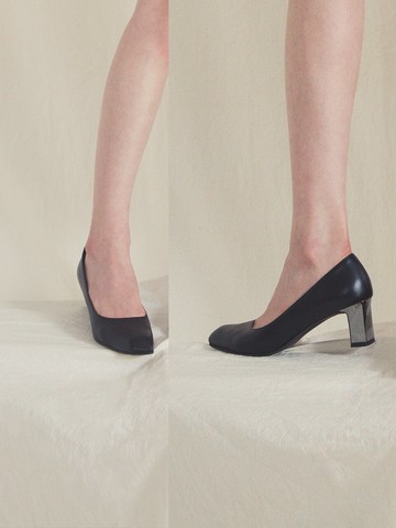 Bird Square Pumps_Black