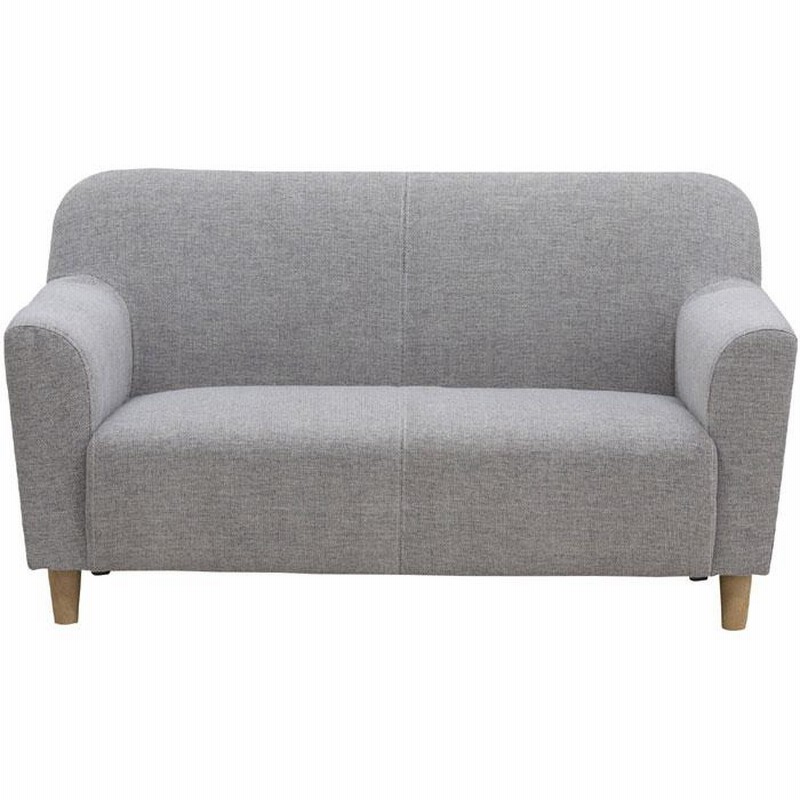 ボトムスス単品 ソファ ソファー エルフ グレー 2人掛けソファ 布張り