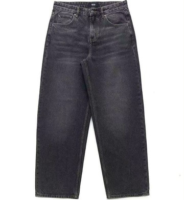 Chemistry_Boys - 韓國 MPT775 RIPEN R638 水洗刷色 丹寧長褲 (水洗黑色)