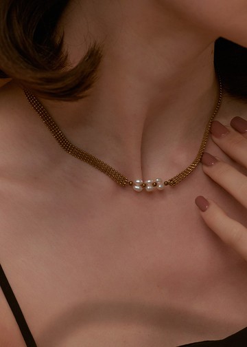 Entwine - 織 項鍊 Weave necklace