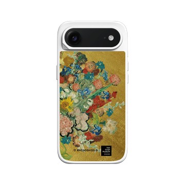 iPhone Air SolidX 白 - Van Gogh Museum - Vincent 的花朵-50週年紀念款