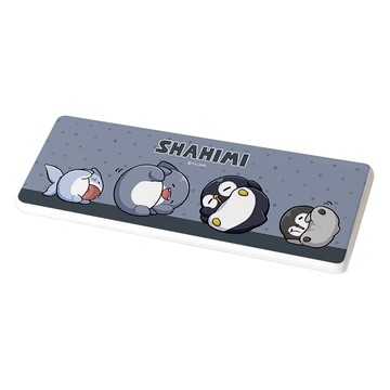 台灣製造 正版授權 胖鯊魚鯊西米 珪藻土洗漱墊_翻滾吧!鯊西米_廠商直送