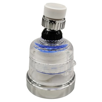 萬向三段增壓水龍頭過濾器-短款