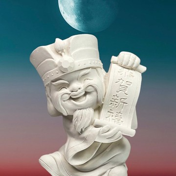 吉祥如意 福神公仔(恭賀新喜)-小盤組  招財納福 新年禮贈