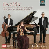 德弗札克：第一、二號鋼琴三重奏 Dvořák: Piano Trio No. 1 & 2 (CD)【Dynamic】