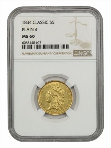 品質保証書付】 アンティークコイン NGC PCGS 1834年 クラシックヘッド