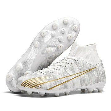 【專業AG大底】大碼足球鞋 青少年足球鞋 AG訓練鞋 長釘球鞋 人造草專用 高幫包裹 專業比賽 防滑耐磨 青少年訓練比賽必備