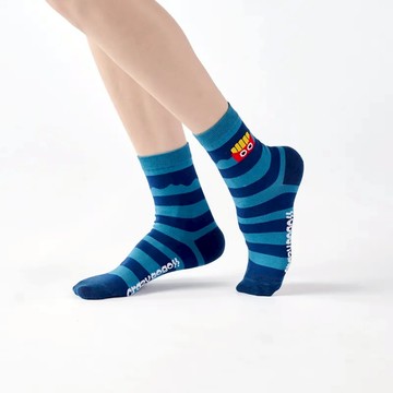 【Change Tone 襪子專賣店】小博士〈藍〉