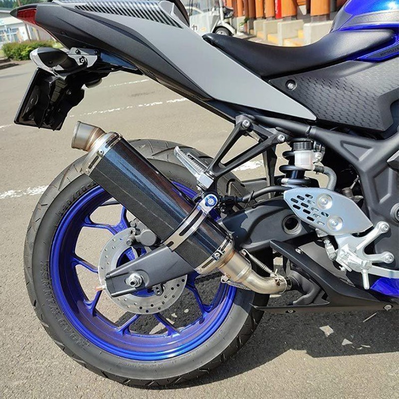 バイクマフラー スリップオンマフラー バイクサイレンサー R3 R6 R15