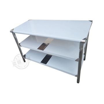 其他收納櫃架 【Abis】客製商品-豪華升級版75X150CM三層圓角430不鏽鋼桌/料理桌/工作桌/工作台/流理台(2.5尺X5尺)-1入