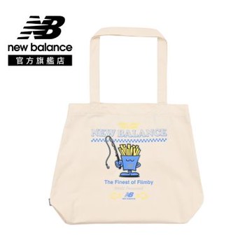 【New Balance】薯條插畫帆布托特包_中性_杏色_AC9728DAA2