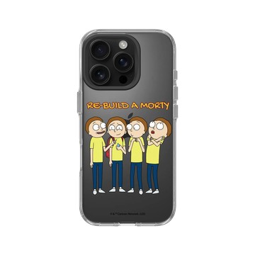 iPhone 16 Pro Clear 透明 - 瑞克和莫蒂 Rick and Morty - 建造一個莫蒂