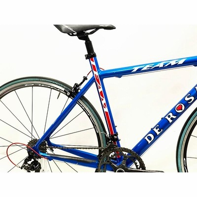 訳アリ デローザ DE ROSA チームエイト TEAM 8 SUPER RECORD/RECORD MIX 2009年モデル ロードバイク  56.5サイズ ブルー | LINEブランドカタログ