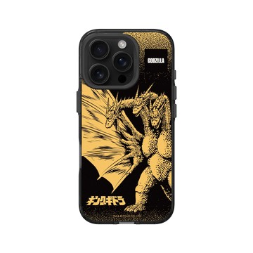 iPhone 16 Pro Clear 酷墨灰 - 哥吉拉 Godzilla - 王者基多拉