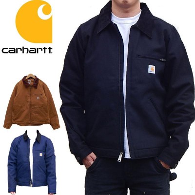 お値段変更致しましたCarhartt トラッカージャケット 短丈 アメカジ ダック生地 デトロイト