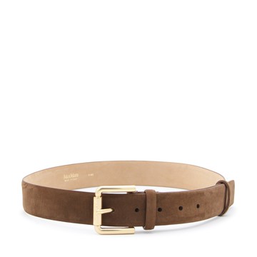 Max Mara - Brown Suede Belt