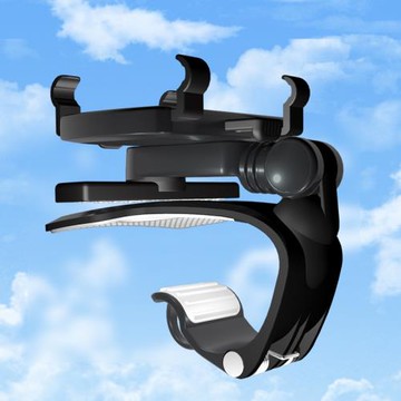 傻羊羊手機車載支架車用儀表臺固定后視鏡萬能汽車導航萬能支撐架