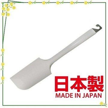 asdfkitty*日本製-貝印白色一體成型刮刀/不鏽鋼內芯棒含掛耳