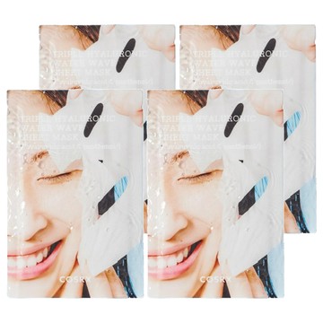 COSRX 三重玻尿酸補水面膜，含透明質酸和泛醇，可生物降解材質  1片  4包