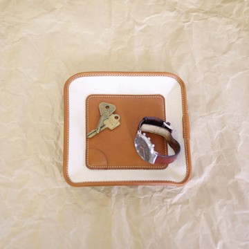 皮革與帆布托盤 小