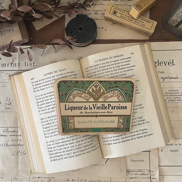 法國古董老標籤