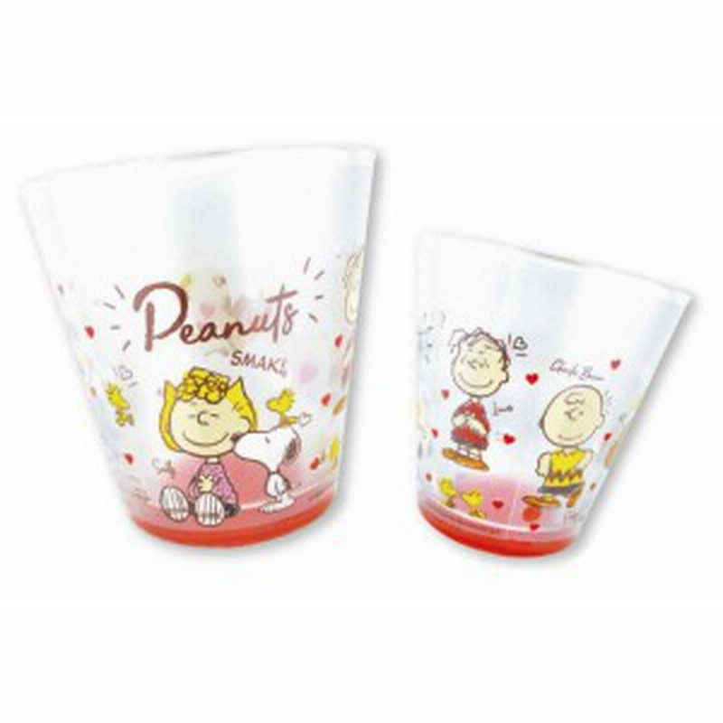 スヌーピー Snoopy フロストグラス ハート グラス Glass ガラス コップ カップ ピーナッツ グッズ 食器 通販 Lineポイント最大1 0 Get Lineショッピング