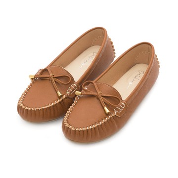 D+AF 好Q好軟MIT蝴蝶結莫卡辛豆豆鞋