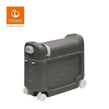 Stokke - 挪威 JetKids 多功能兒童飛機睡床行李箱-午夜灰