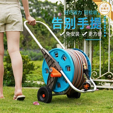 【高壓免安裝】澆花水管 洗車水槍 花園水管 庭院水管 園藝軟管 噴頭套裝 加厚防爆 一鍵收卷 多用途噴頭 家用洗車澆花