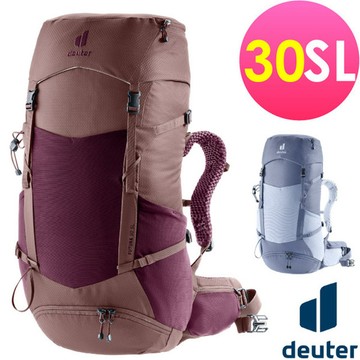 【Deuter】女性窄肩款 FUTURA 30 透氣網架背包30SL.登山旅遊背包/ 3400726