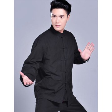 中國風中老年男棉襖棉衣男父親裝老粗布棉衣男中式棉服冬季天棉衣