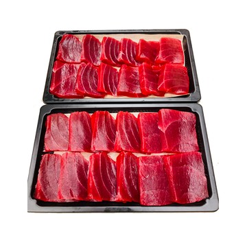 【華得水產】東港黑鮪魚赤身切片生魚片1盒組(200g//切片/盒)