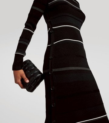 Proenza Schouler Striped knitted midi dress