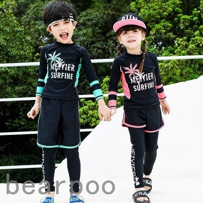 ラッシュガード キッズ 水着 3点セット ラッシュ ガード セット 女の子 子供 通販 Lineポイント最大get Lineショッピング