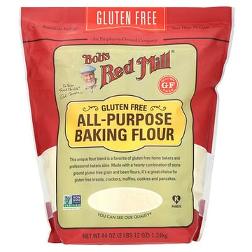 Bob's Red Mill, 中筋烘焙麵粉，無麩質，44 盎司（1.24 千克）
