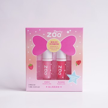 ZOO 維他命E 亮亮護唇蜜 兩入組 L201甜心莓莓凍凍 護唇膏 唇蜜 草莓果凍 透粉 覆盆莓果醬 果凍莓紅 果香