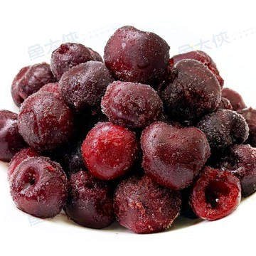 智利-冷凍櫻桃/去籽黑櫻桃鮮果(300g/包)#冷凍水果-1J6A【魚大俠】AR333